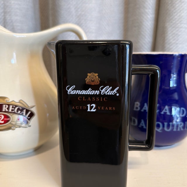 Industrial Advertising Pitchers Collection, 3 PCS For Sale - Image 3 of 5