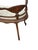 A beautifully romantic French Louis XV-style settee, distinguished by its graceful curved frame, elegant cabriole-style...