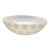 Vintage Anchor Hocking White Milk Glass Bubble Pattern Bowl For Sale