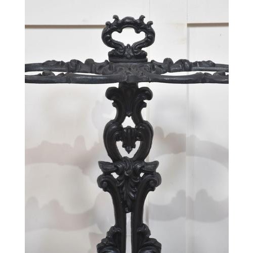 Cast Iron Umbrella Stand For Sale - Image 5 of 10