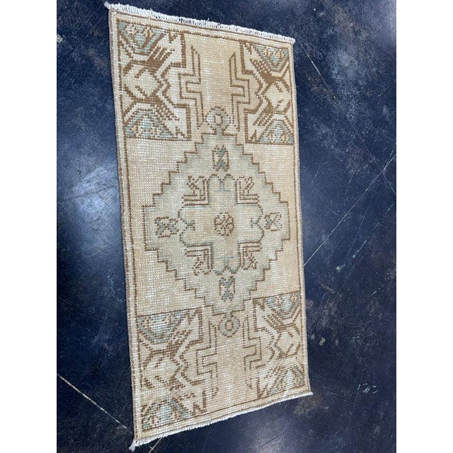 Turkish Yastik Rug 1'5" x 2'11" For Sale In Houston - Image 6 of 6
