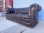 Chesterfield Leather Sofa, Vintage Upholstery, Patina Finish, 1985 For Sale - Image 9 of 17