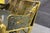 Unique Egyptian Revival Gilded Figural Bench With Carved Lions For Sale - Image 11 of 17