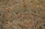 Turkish 1920s Gray Blue Red Antique Turkish Sivas Carpet 13'9" X 15'6" Allover Wool Rug For Sale - Image 3 of 9