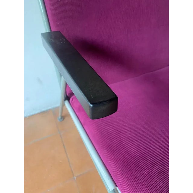 Textile Oase Lounge Chair by Wim Rietveld for Ahrend de Cirkel, 1959 For Sale - Image 7 of 9