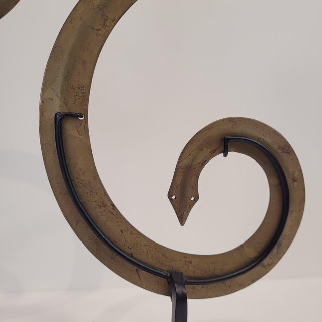 Indonesian Artist, Sanggori Headdresses, Brass and Copper Alloy, 20th Century, Set of 2 For Sale - Image 14 of 15