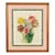 English Botanical Watercolor of Seven Tulips, Flamed and Feathered Florists' Varieties For Sale