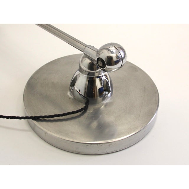 Industrial 4-Arm Floor Lamp by Jean-Louis Domecq for Jieldé, 1950s For Sale - Image 17 of 18