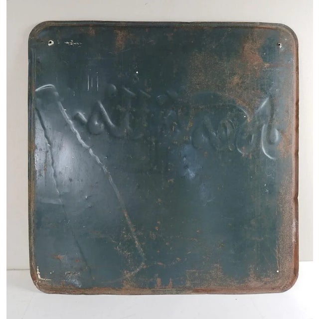 Vintage Rustic Nesbitts Soda Sign For Sale - Image 4 of 5