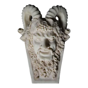 Harvest Man Vintage Cold Cast Marble Resin