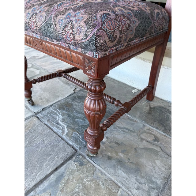 Renaissance Revival Dining Chairs, Pair For Sale - Image 15 of 15