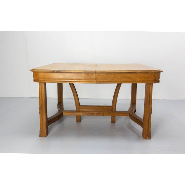 Art Nouveau Dining Table with Extentions, France, 1890s For Sale - Image 3 of 18