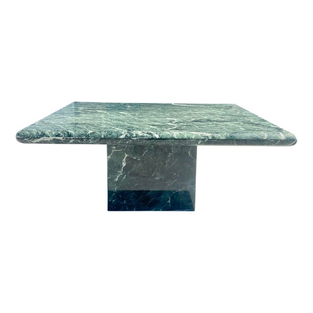 1960s Vintage Green Marble Coffee Table Chairish