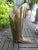 English Vintage English Brass Boot Umbrella Stand For Sale - Image 3 of 10