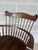 Wood Hitchcock New London Model Oak Paint Decorated Arm Chairs - A Pair For Sale - Image 7 of 11