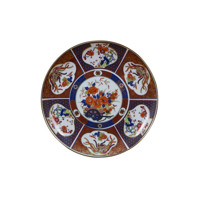 Seven vintage Japanese Imari porcelain plates / plaques featuring a variety of traditional designs. The plates mostly...