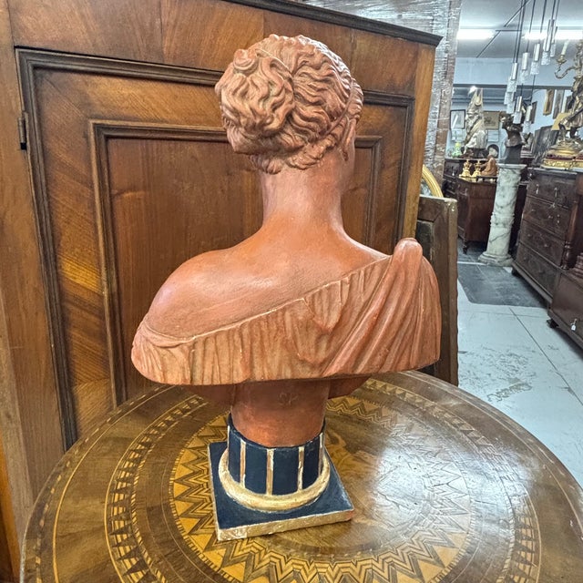 Antique Terracotta Sculpture, 1800 For Sale - Image 12 of 16
