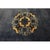 1900s Blue Traditional Shou Symbols Medallion Antique Peking Chinese Knotted Rug For Sale - Image 9 of 10