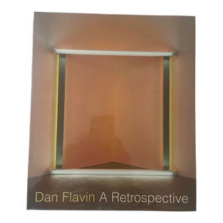 Dan Flavin a Retrospective Softbound Musuem Catalog Rare For Sale
