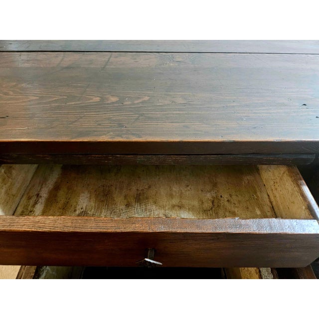 Antique Oak Baker's Table (C1890–1930) For Sale - Image 15 of 18