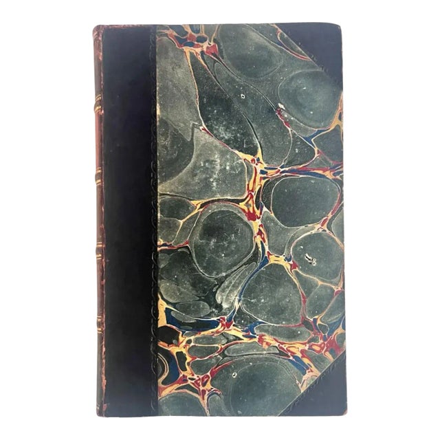 19th Century Leather Book: The Emigrant by Sir Francis Bond Head For Sale