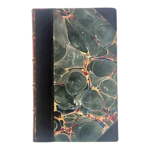 19th Century Leather Book: The Emigrant by Sir Francis Bond Head