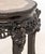 Chinese Chinese Red Marble Inset Hongmu Low Pedestal Table For Sale - Image 3 of 6
