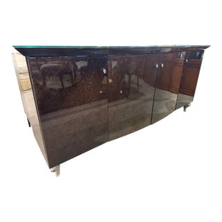 Pietro Costantini Dark Laquear Buffet Table For Sale