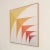 Graphic hardline painting by Tucson artist Martha Willis Breeden, framed oil on canvas in original vintage condition,...