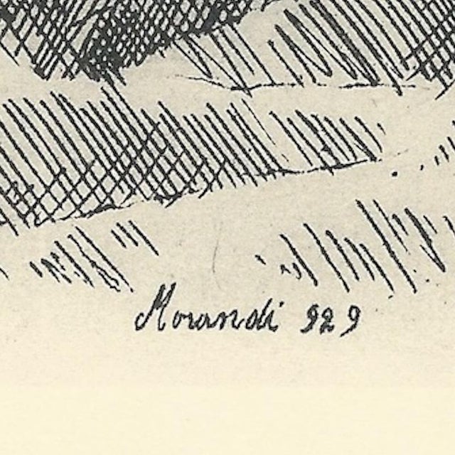 Giorgio Morandi, Grizzana Mountains, 1957, Paper For Sale - Image 4 of 7