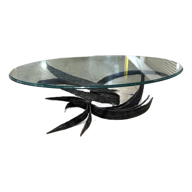 Daniel Gluck Brutalist Cocktail Table For Sale