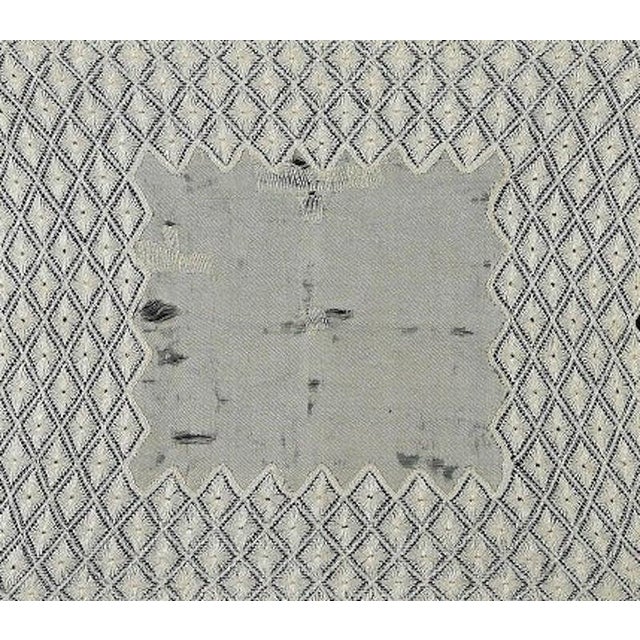 18th Century Framed Italian Silk Embroidery Doily= For Sale - Image 5 of 6