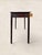 Victorian Antique English Oak Two Drawer Side Table on Tapered Legs For Sale - Image 3 of 8