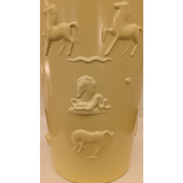 Italian Umbrella Stand Vase by Biancini Angelo for Laveno Company, 1937 For Sale - Image 9 of 11