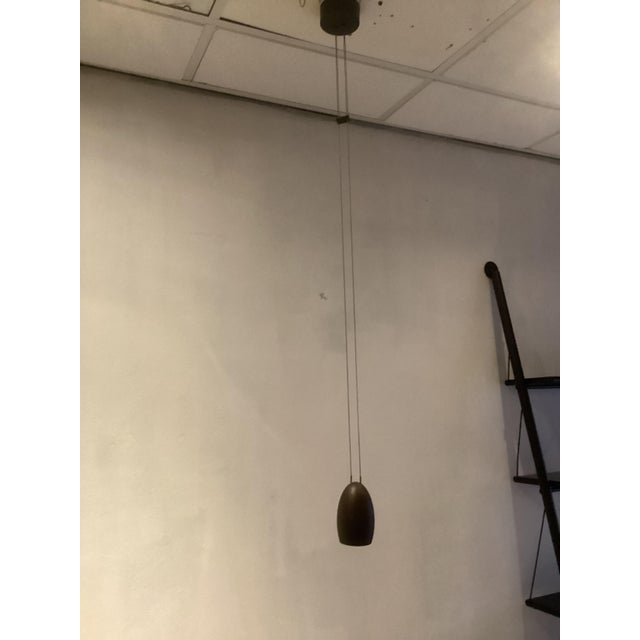 Brown Small Brass Pendant Light from Tobias Grau, 1980s For Sale - Image 8 of 8