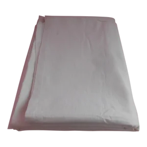 Vintage 1960s White Irish Linen Tablecloth
