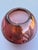 1980s Iridescent Sparkle Air Trap Bubble Vein Art Glass 6.5" Vase Signed '80 For Sale - Image 9 of 18
