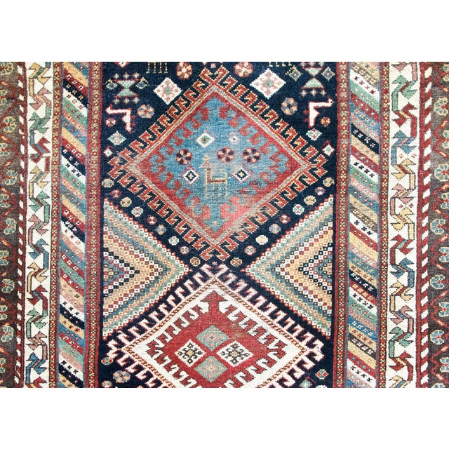Early 20th Century Persian Qashqai Runner For Sale - Image 10 of 16