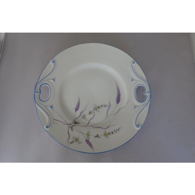 Traditional Floral Decorative Plate For Sale - Image 3 of 6