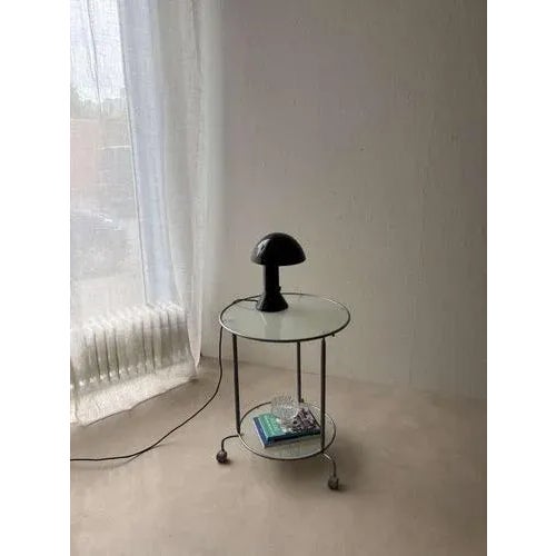 Two-Tiered Serving Trolley with Glass from Ikea For Sale - Image 11 of 12