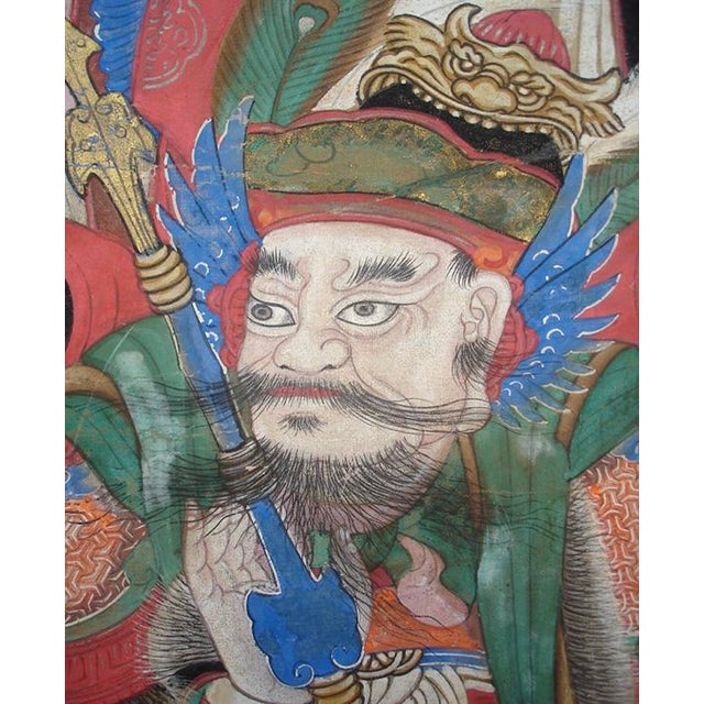 Antique Korean Temple Painting, Choson Dynasty | Chairish