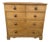19th Century English Pine Chest of Drawers For Sale
