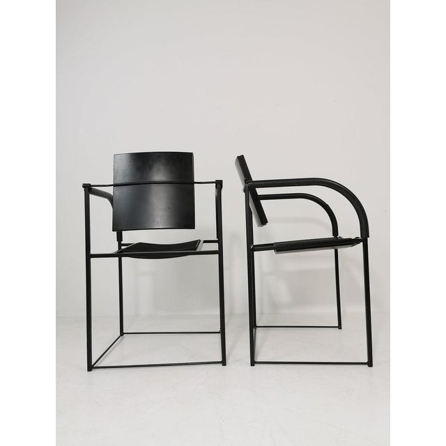 Contemporary Comoda Chair by Maurizio Peregalli for Zeus Noto, 1980s For Sale - Image 3 of 11