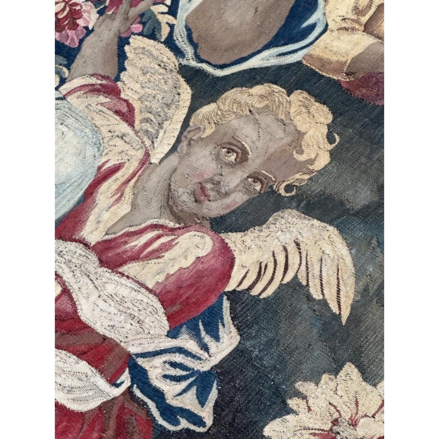 17th Century Flanders Tapestry with Mythological Scene For Sale - Image 9 of 18