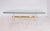 French Gilt Brass, Acrylic Glass & Glass Coffee Table, 1980s For Sale - Image 9 of 9