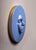 Set Of 5 Out Of Office Wall Sculptures by Corine Vanvoorbergen Dimensions: Ø 30 cm Materials: Brass, wood, crystal glass &...