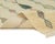 Rows of beaded diamonds cascade down a soft cream field, each column strung with its own sequence of muted teal, taupe,...