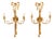 Antique 19th Century Ormolu 3-Branch Wall Lights Sconces, Set of 2 For Sale
