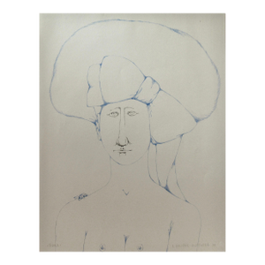 Barbara Gawdzik Brzozowska Diana 1974 Drawings