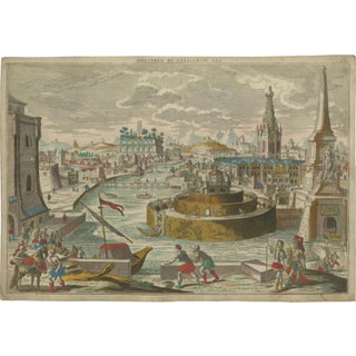 Probst, The Walls of Babylon, 1760, Paper For Sale